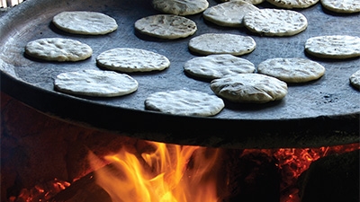 Cooking on a plancha in Central America